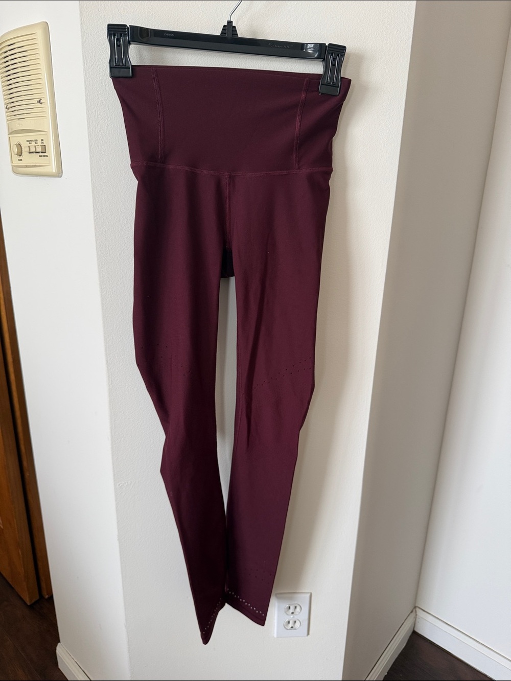 lululemon athletica Burgundy High-Rise Performance Leggings